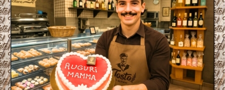 Amore di Mamma | Cuore Dolce alla Panna e Fragoline